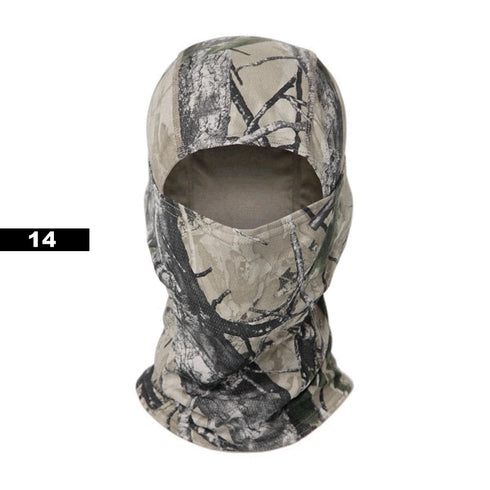 Tactical Balaclava Full Face Mask Set Men Summer Snapback Sun Hat Outdoor Hunting Camouflage Balaclava